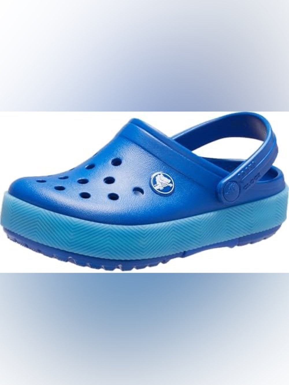 Kids Blue Crocs- Size toddler 8